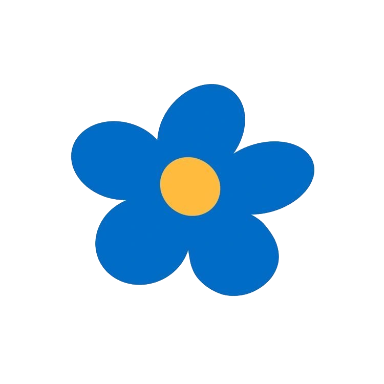 blue flower