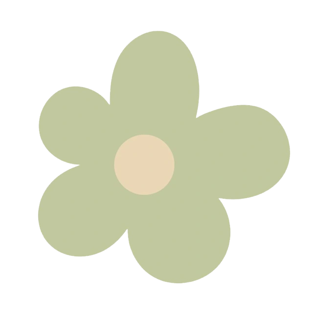 green flower
